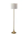 Adesso 60" Eli Floor Lamp In Antique-like Brass