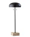 Adesso 62" Wilder Floor Lamp In Black