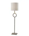 Adesso 62.5" Elizabeth Floor Lamp In Painted Stone Texture