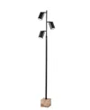 Adesso 64" Rutherford Led Tree Lamp In Black