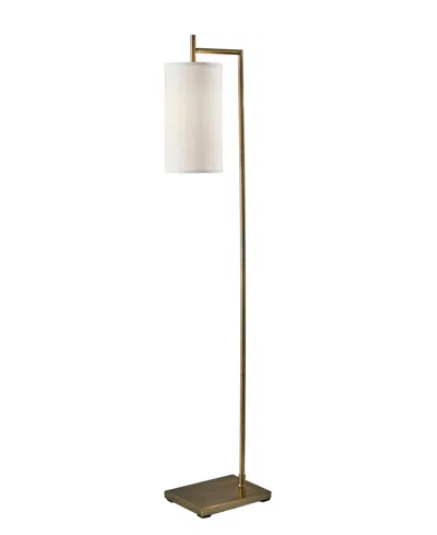 Adesso 65" Zion Floor Lamp In Antique-like Brass