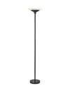 Adesso 71" Solar Led Torchiere In Black
