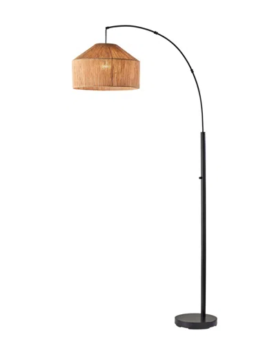 Adesso 75" Amalfi Arc Lamp In Black