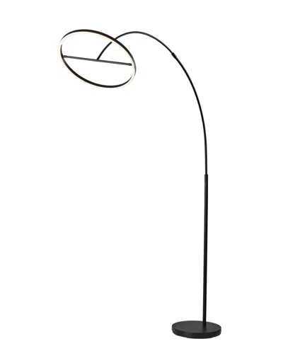 Adesso 81.5" Falcon Led Arc Lamp With Smart Switch In Black