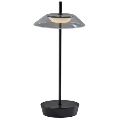 Adesso Ako Led Cordless Table Lamp- Black
