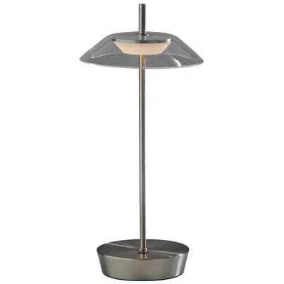 Adesso Ako Led Cordless Table Lamp- Steel