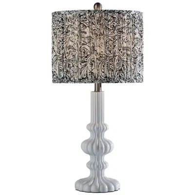 Adesso Ambrose Large Table Lamp In Gray