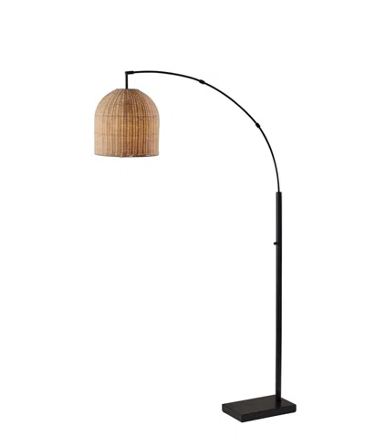 Adesso Bahama Arc Lamp In Dark Bronze