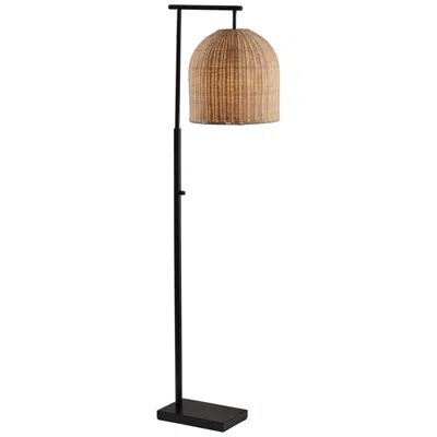 Adesso Bahama Dark Bronze Metal Task Floor Lamp