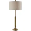 Adesso Barton Antique Brass Adjustable Table Lamp