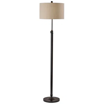 Adesso Barton Antique Bronze Adjustable Floor Lamp