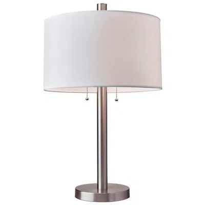 Adesso Boulevard Table Lamp In Gray