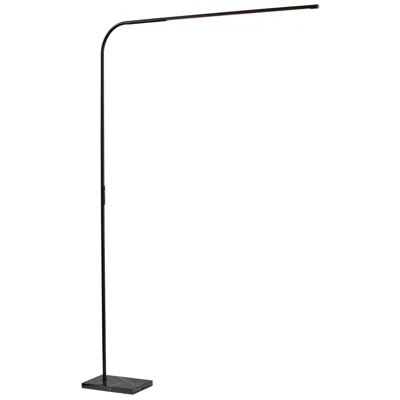 Adesso Cullen Led Arc Lamp W. Smart Switch - Black In Multi
