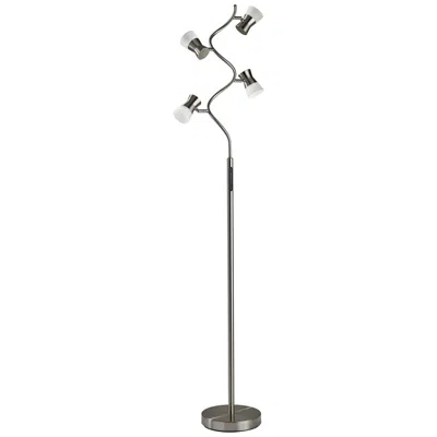 Adesso Cyrus Led Floor Lamp With Smart Switch