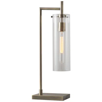 Adesso Dalton Antique Brass Table Lamp