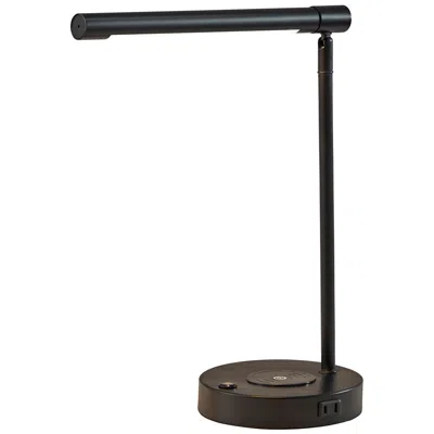 Adesso Dax Led Wireless Charging Desk Lamp In Black