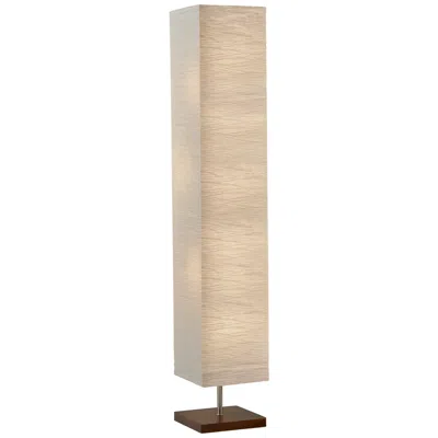 Adesso Dune 57 1/4" High Modern Rectangular Paper Shade Floor Lamp