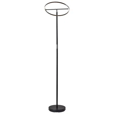 Adesso Falcon Led Floor Lamp W. Smart Switch - Black