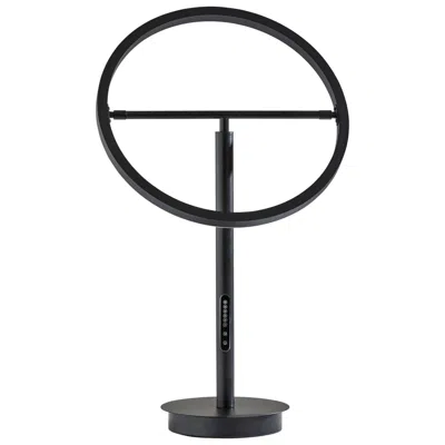 Adesso Falcon Led Table Lamp W. Smart Switch - Black In Multi