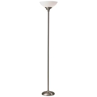 Adesso Glenn 71" High Classic Torchiere Floor Lamp