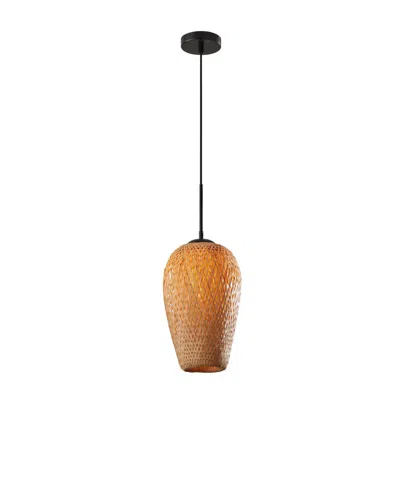 Adesso Hugo Pendant Lamp In Black
