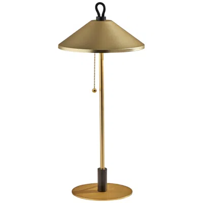 Adesso Kaden 19 3/4" High Brass Metal Led Accent Table Lamp