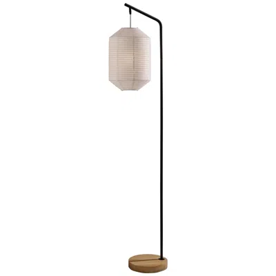 Adesso Keanu Floor Lamp In White