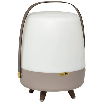 Adesso Kooduu Lite Up Play- Earth Lamp, Sound By Jbl In White