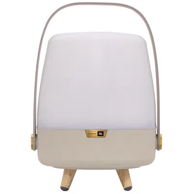 Adesso Kooduu Lite Up Play Mini- Sand Lamp, Sound By Jbl In White