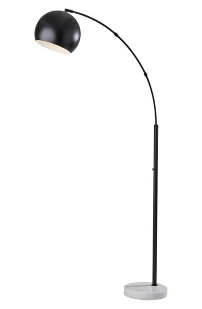 Adesso Lighting Astoria Arc Floor Lamp In Black