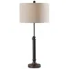 Adesso Lighting Barton Adjustable Height Bronze Stick Table Lamp
