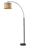 Adesso Lighting Bowery Arc Lamp In Black