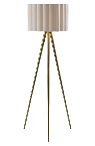 Adesso Lighting Caldwell Floor Lamp In White