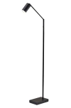 Adesso Lighting Colby Led Floor Lamp In Black Painted Metal