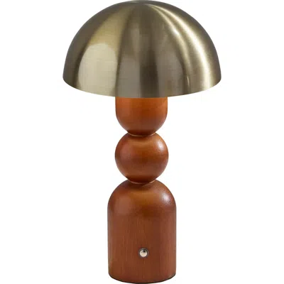 Adesso Lighting Connie Led Cordless Table Lamp In Brown