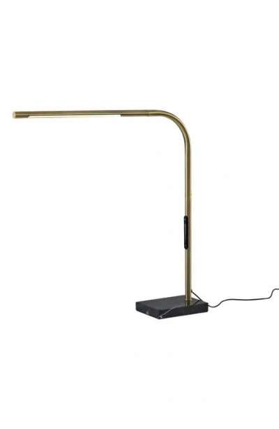 Adesso Lighting Cullen Led Desk Lamp In Gold