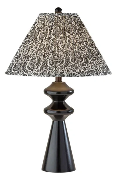 Adesso Lighting Dahlia Table Lamp In Black