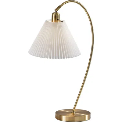 Adesso Lighting Delaney Table Lamp In Antique Brass