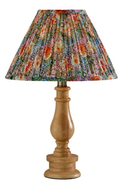 Adesso Lighting Faye Wood Table Lamp In Multi