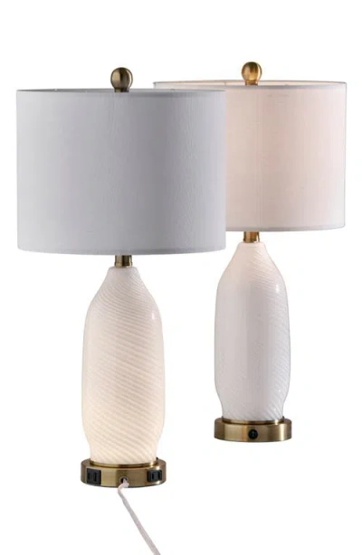 Adesso Lighting Freya Set Of 2 Table Lamps In Multi