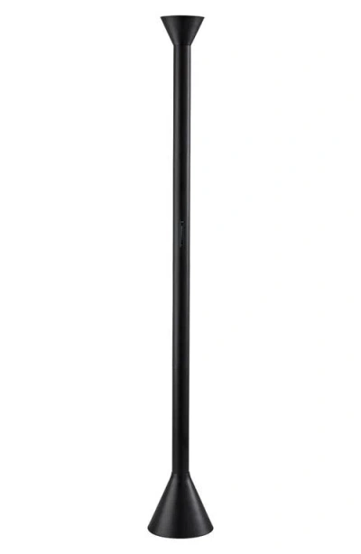 Adesso Lighting Greer Led Torchiere Lamp In Black