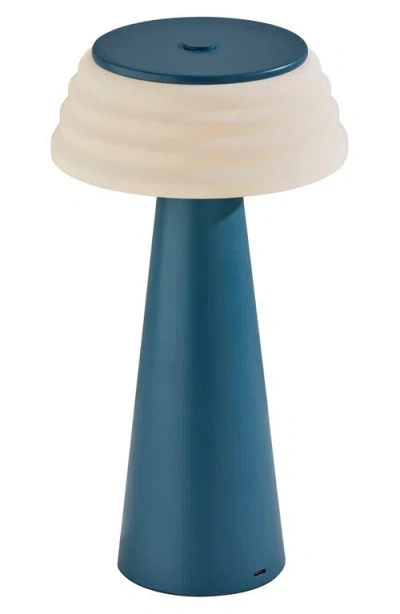 Adesso Lighting Jacky Cordless Led Table Lamp In Blue