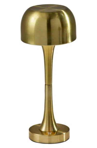Adesso Lighting Jimmy Cordless Led Lamp In Antique Brass
