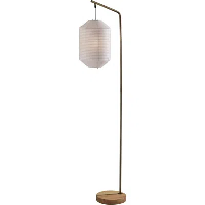 Adesso Lighting Keanu Floor Lamp In Neutral