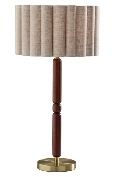 Adesso Lighting Laine Table Lamp In Brown