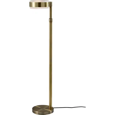 Adesso Lighting Linis Floor Lamp In Gold