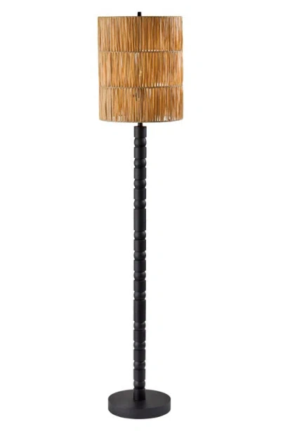 Adesso Lighting Norfolk Floor Lamp In Brown