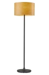 Adesso Lighting Oslo Floor Lamp In Matte Black