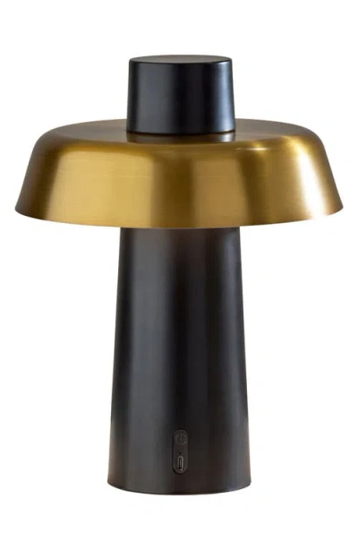 Adesso Lighting Pirlo Led Cordless Table Lamp In Black