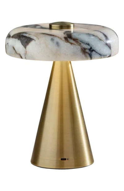 Adesso Lighting Randy Cordless Table Lamp In Gold